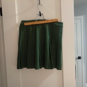 Aritzia Plaid Tennis Skirt